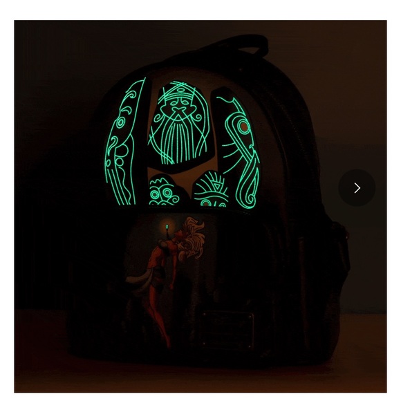 Loungefly Disney Atlantis Kida Crystal Chamber GITD Mini Backpack - Exclusive main image 9